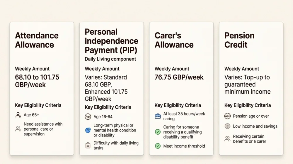 Allowance, PIP