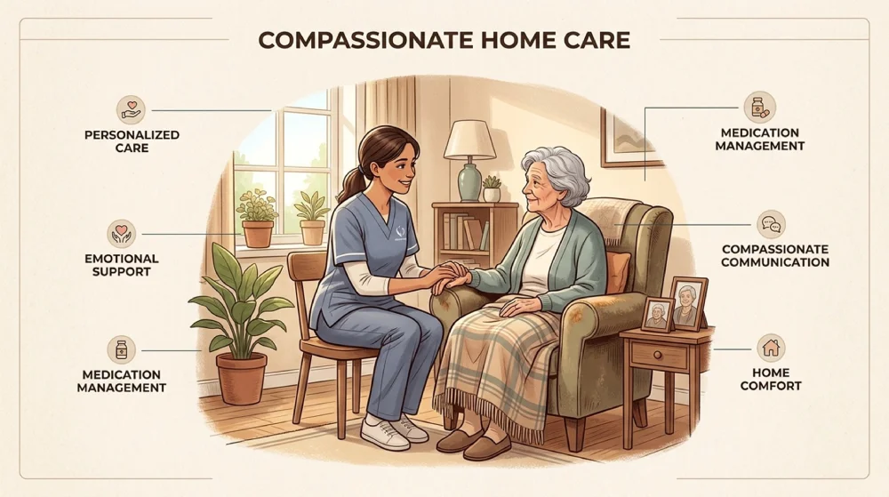 Compassionate Home Care for Elderly